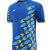 胜利羽毛球服套装短袖速干男女比赛训练球衣跑步支持定制工作服 22070男-蓝色上衣 2XL