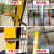 安全防护网机器人设备围网长孔小孔密孔机械臂隔离网仓库车间护栏 黑黄色 1.5米高*1.5米宽