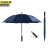 京洲实邦 D款8骨加全纤维加大款藏青 雨伞定制logo可印广告图案大号长柄商务礼品伞JZSB-9089
