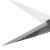 海斯迪克 HK-677 工业剪刀 黑塑柄碳钢皮革剪刀包装裁剪刀 不锈钢尖头剪子 菜刀 A2