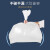 标燕【白色100*120/50只】大号白色透明塑料袋大垃圾袋加厚特大装被子打包垃圾袋