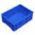 塑料螺丝盒 周转箱长方形大号储物收纳箱盒零件盒子养龟箱胶箱塑料筐物流胶框 蓝色8号245*170*75mm