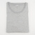 海斯迪克 企业定制短袖工作服 60支棉T恤文化衫广告衫团队服志愿者服 灰色 M码 