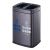 南 SF12-F01F 方形分类环境桶 黑金12L容量 酒店大堂商用 南方垃圾桶 果皮桶不锈钢垃圾桶