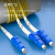 双下（SUAXUA）分光器1分4电信级LC/upc单模光纤分路器OBD多路盒式1比4尾纤PLC光分路器1个 SX-QA612