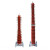 110KV高压悬式避雷器HY5WX氧化锌避雷器线路型HY10WZ-108/281/309 红色