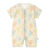 班杰威尔（BANJVALL）婴儿衣服夏季薄款连体衣服短袖新生儿睡衣夏季空调服 夏装农场短袖哈衣 90cm