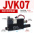 真空发生器CV/ZV10/15/20/25HS-CK气动大吸力大流量负压阀带开关 JVK07
