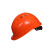 代尔塔（DELTAPLUS）透气安全帽 工地工厂领导用 工程安全帽 头部防护 舒适型102009 橙色 企业定制