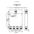 丰应子 N母微带功分器一分四 0.5/6GHz一分四功率分配合路器 N母头 FYZ-GX138