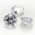 KULV锆石裸石人工钻石培育钻石水晶钻粒莫桑钻戒面4克拉10mm八心八箭 3.0mm(20颗)