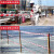 京玺 警戒带警戒线 安全隔离警示线约100米 PP材质 交通工程警告分割带 红白色警示带 基础款