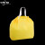 打包袋束口袋抽绳手提袋餐饮一次性塑料包装袋子A 亮黄色小号30*20+11cm/200个