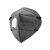 耐呗斯（NABES）9502VCP活性炭折叠头带有阀防有机口罩（常规款）1盒