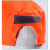 环卫工人帽夏季反光网眼绿化园林物业清洁工作防太阳遮晒大帽檐棉 125马甲 绿色