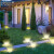 安赛瑞 太阳能地埋灯 户外防水草坪灯 (2个装) LED插地灯花园别墅庭院灯装饰景观灯 12LED 暖光 700882