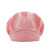 希万辉 可调节厨房帽防油烟餐厅工作防掉发包头护士帽子A 粉红色