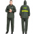 盾守 反光雨衣 雨衣雨裤套装 分体式骑行劳保雨衣 420型针织布 3XL