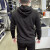 Calvin Klein卡尔文·克莱恩 男士经典套头休闲上衣连帽加绒休闲男装 黑色 S