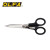 OLFA爱利华 Ltd-10 极致系列不锈钢剪刀 防滑锯齿剪刀 精密工艺剪刀 银黑系列不锈钢剪刀