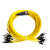 HENGIS  室内柔性钢管铠装光缆光纤线GJFJKV-G.652D(B1.3)-24芯LC-FC30米 5件