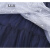 陆际（LUJI）半身裙 夏新款韩版裙子潮牌渐变色高腰显瘦A字裙网纱仙女星空纱裙 深蓝色 M （适合100-118斤）