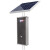 震天工 太阳能充电微波感应提示器 一个价 太阳能充电IP65户外防水带3米杆