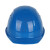 霍尼韦尔L99RS107S PE安全帽 可开关式通风口 标准款八点式下颌带 防砸抗冲击 蓝色*1顶