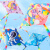 可爱布丁儿童风筝1.3/1.5米小学生4-5-6岁户外运动绘画填色风筝含线轮 1.2米独角兽+100米线轮