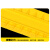 固士邦线槽减速带工厂电线防踩护线板1米黄色大三线PVC款GC399