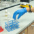 英科一次性手套PVC合成橡胶塑胶手套实验室厨房家务餐饮用加厚清洁防滑多用途复合手套 100只/盒 XL