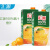 汇源果汁饮料橙汁饮料盒添加浓缩果汁饮料 白色 橙汁1L*2盒