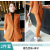 狮洛丹品牌短款小西装外套女春秋新款小个子洋气西服感韩版休闲职业套装 橙色西装+西裤 3XL