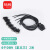 三吝 汽车OBD公头母头接口 Serial RS232诊断工具网关连接线 6个DB9 (定义三) 2米 SL-039-DP