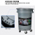 定制户外垃圾桶商用大容量带轮子大号庭院厨房餐饮环卫泔水桶 4轮底座（80L适用）