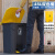 翻盖办公商用餐厅脚踏脚踩大号欧式创意长方形环卫物业户外垃圾桶 45L脚踏桶（灰黄色）