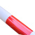 霖悦 LY-4855 保护套管 安全围栏 Φ30mm*1000mm PVC塑料 红白色