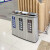 樊先森 不锈钢垃圾桶室内分类垃圾桶大号商用四分类果皮箱商场公共场合高档垃圾箱 