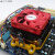 AMD主板支架 B350A320X370 B450扣具AM4散热器底座AM3锐龙CPU背板定制 D款 AM4--金属单底板
