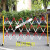 道路伸缩 护栏施工安全围栏可玻璃钢铁马电力绝缘伸缩移动警 1.2米高*3.5米长