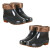 沸耐笙 FNS-05059 男士双色低筒PVC雨鞋 养殖场用男士劳保雨靴 双色加棉 45 双