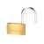 赛拓（SANTO）铜挂锁 水电表箱 抽屉锁 旅行箱包锁 支持订制通开钥匙款 30mm*12把 0053-12P 可定制