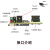 移远RM500U-CN5模块M.2接口转千兆以太网口USB3.0串口RJ45转接板 桔黑色 5-RJ45+适配器+RM500U
