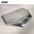 安赛瑞 立体铝箔保温袋（50个装）一次性加厚冷藏保鲜隔热袋 配4号泡沫箱29×16×26cm   25154
