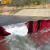 贝傅特 直板挡水板可移动伸缩式防洪挡板防汛挡水板防水门 红色挡水板