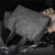 啄木鸟（TUCANO）简约百搭大容量托特包韩国横款单肩斜跨包潮男女文件包手提公文包 花纹黑色 #2# 1英寸