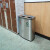 迪恩斯（DEANS）不锈钢垃圾桶分类垃圾桶室内双桶办公室商用无盖大号商场两分类环保果皮箱 218E