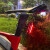 美利达自行车骑行后尾灯夜骑高亮USB充电山地公路车警示灯LED前灯 （USB充电 单色白光）黑色