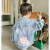 迪士尼（Disney）女童牛仔外套2024春秋夏新款儿童夹克上衣韩版中大童百搭小香风的 蓝色春秋款 52cm
