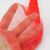 赫思迪格 水果网袋网兜 尼龙塑料小网眼袋 40cm 红色加厚100个 HGJ-1134